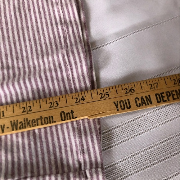 Eddie Bauer Mauve Striped Top - Picture 8 of 11